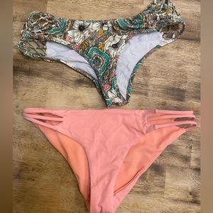 Bundle of two PACSUN bikini bottoms
